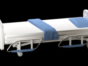 Hospital bed 3D Model