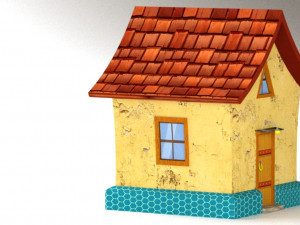 Cartoon house Modelo 3D