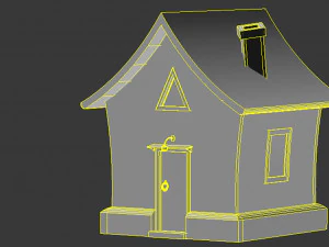 Karikat&uuml;r evi 3D Model