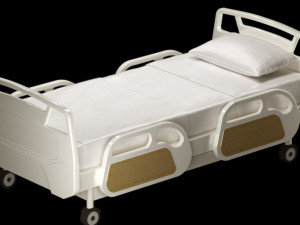 Hospital bad 03 Model 3D