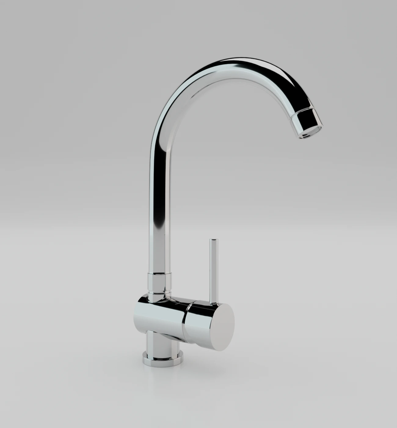 kitchen tap 3D Model .c4d .max .obj .3ds .fbx .stl .blend