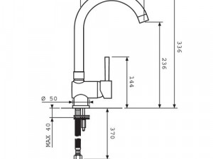 kitchen tap Model 3D