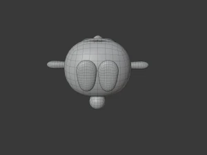 cute bunny family 3D Model