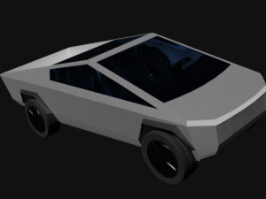 tesla cyber truck 3d 3D Model