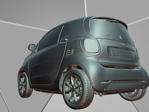 smart car 3D Model