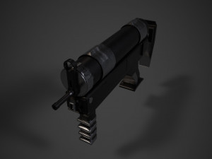 black widow - military Modelo 3D