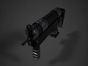 black widow - military 3D Model
