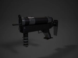 black widow - military 3D Model