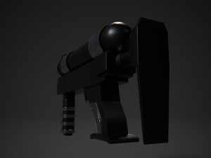 black widow - military Modelo 3D