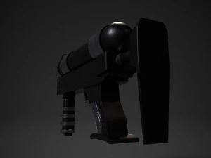 black widow - military 3D Model
