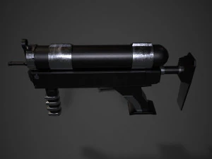 black widow - military 3D Model