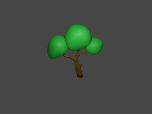 lowpolly tree 3D Model