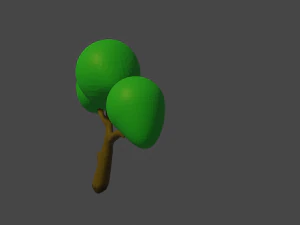 lowpolly tree 3D Model