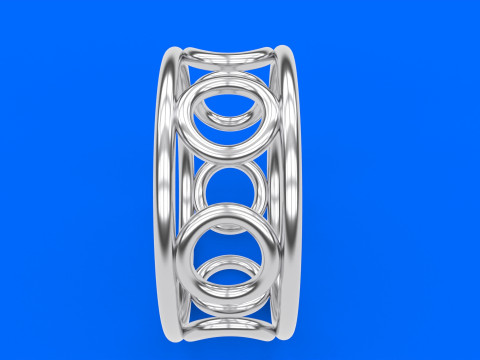 Ring Hoop Model do druku 3D