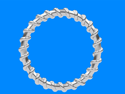 Spiral Ring of life 3D Принт Модель