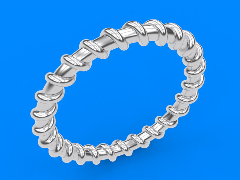 Spiral Ring of life 3D Принт Модель