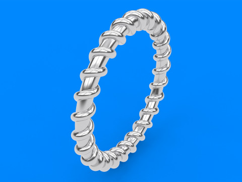 Spiral Ring of life 3D Принт Модель