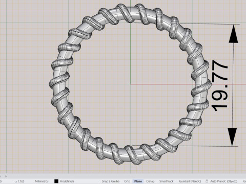 Spiral Ring of life 3D Принт Модель