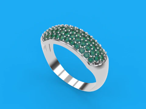 Bomb Ring 3D Print Model