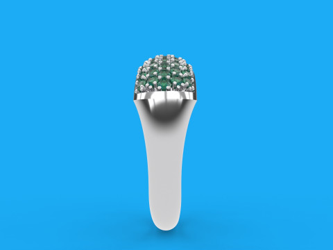 Bomb Ring 3D Print Model