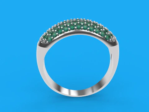 Bomb Ring 3D Print Model