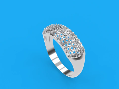 Bomb Ring 3D Print Model