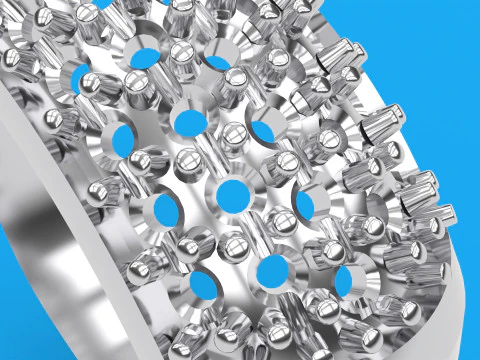 Bomb Ring 3D Print Model