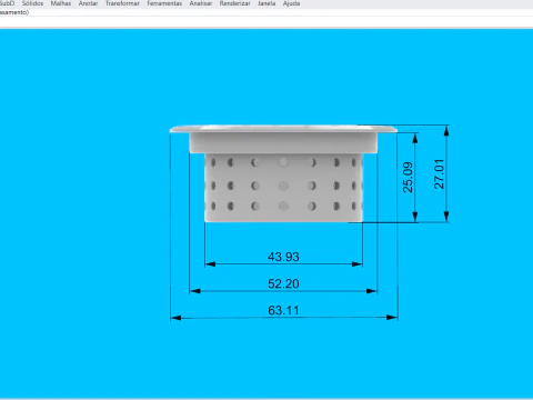 Magic Drain 3D Print Model