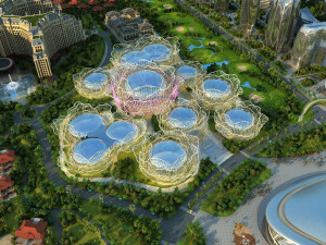 sea flower island Modelo 3D