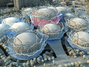 sea flower island Model 3D