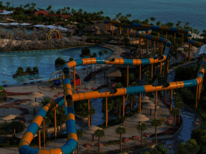 sea flower island 3D Model