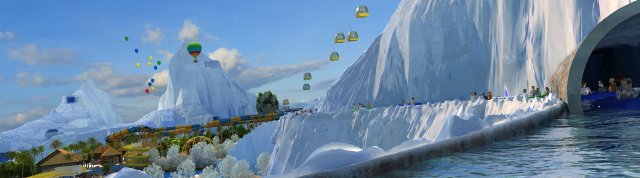 haihua island drifting 3D मॉडल .c4d .max .obj .3ds .fbx .stl .blend 