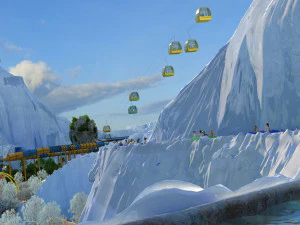 海花岛漂流 3D 模型