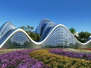 botanical garden 3Dモデル