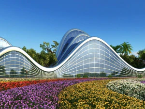 botanical garden 3D Model