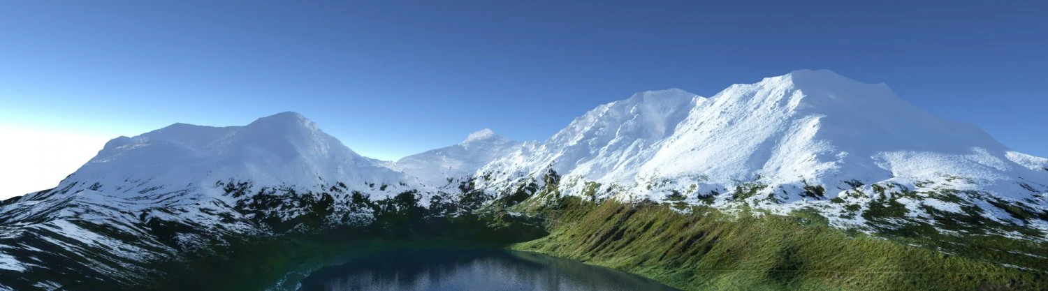 mountain 3D Model .c4d .max .obj .3ds .fbx .stl .blend 