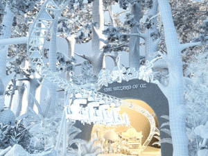 amusement park Modelo 3D