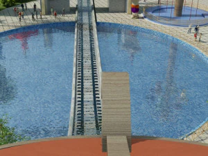 roller coaster 3D Model