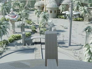 roller coaster 3D मॉडल