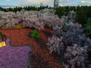 botanical garden Model 3D