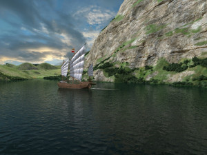 sailboat Modèle 3D