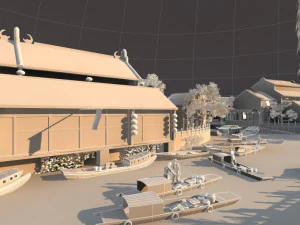 ancient architecture 3D Model