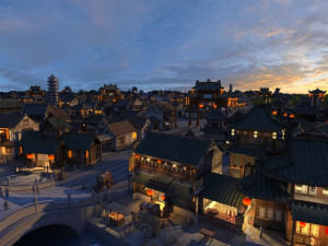 ancient city 3D-Modell