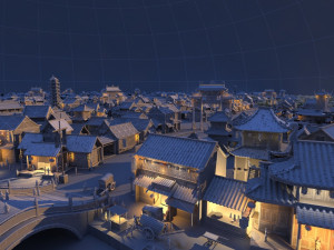 ancient city 3D-Modell