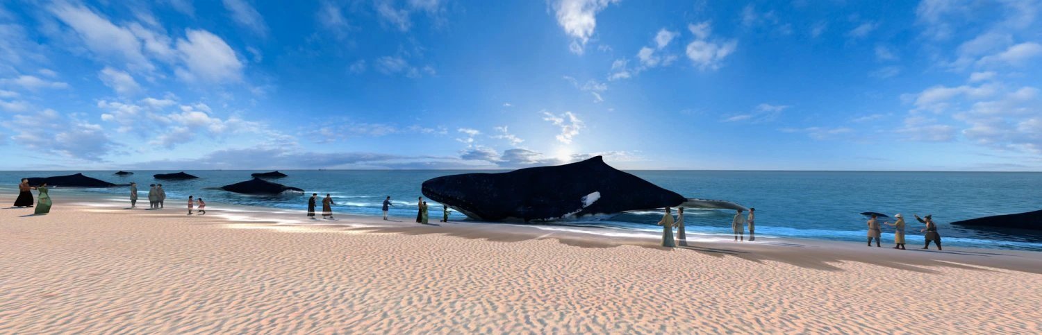 big whale 3D Model .c4d .max .obj .3ds .fbx .stl .blend 