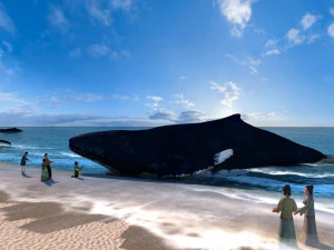 big whale 3D Model