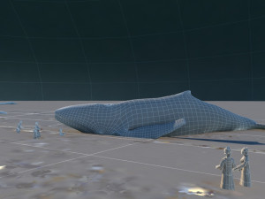 big whale 3D 模型