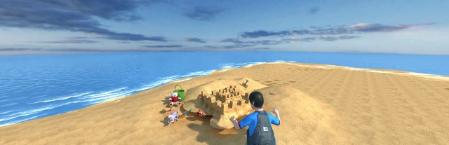 seaside 3D Модель .c4d .max .obj .3ds .fbx .stl .blend 