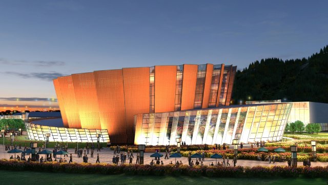 city building 3D Модель .c4d .max .obj .3ds .fbx .stl .blend 
