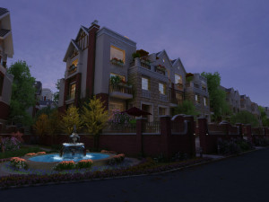 city building 3D 模型